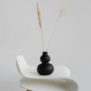 Armchair Black in Wood 2